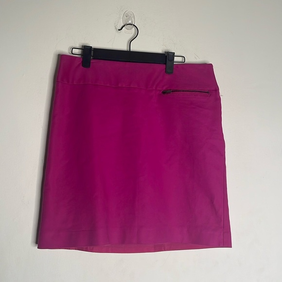 Ann Taylor Fuchsia Mini Skirt - Picture 1 of 5